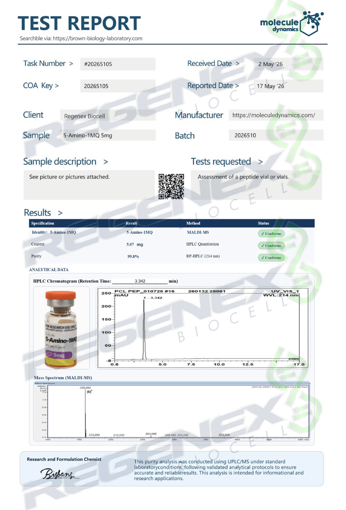 5-amino-1mq 5mg