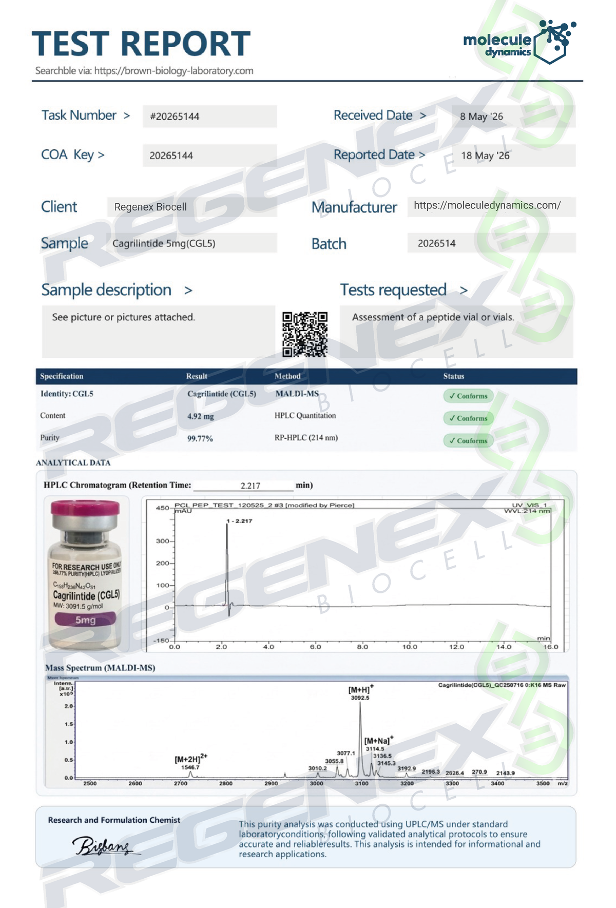 Cagrilintide 5mg