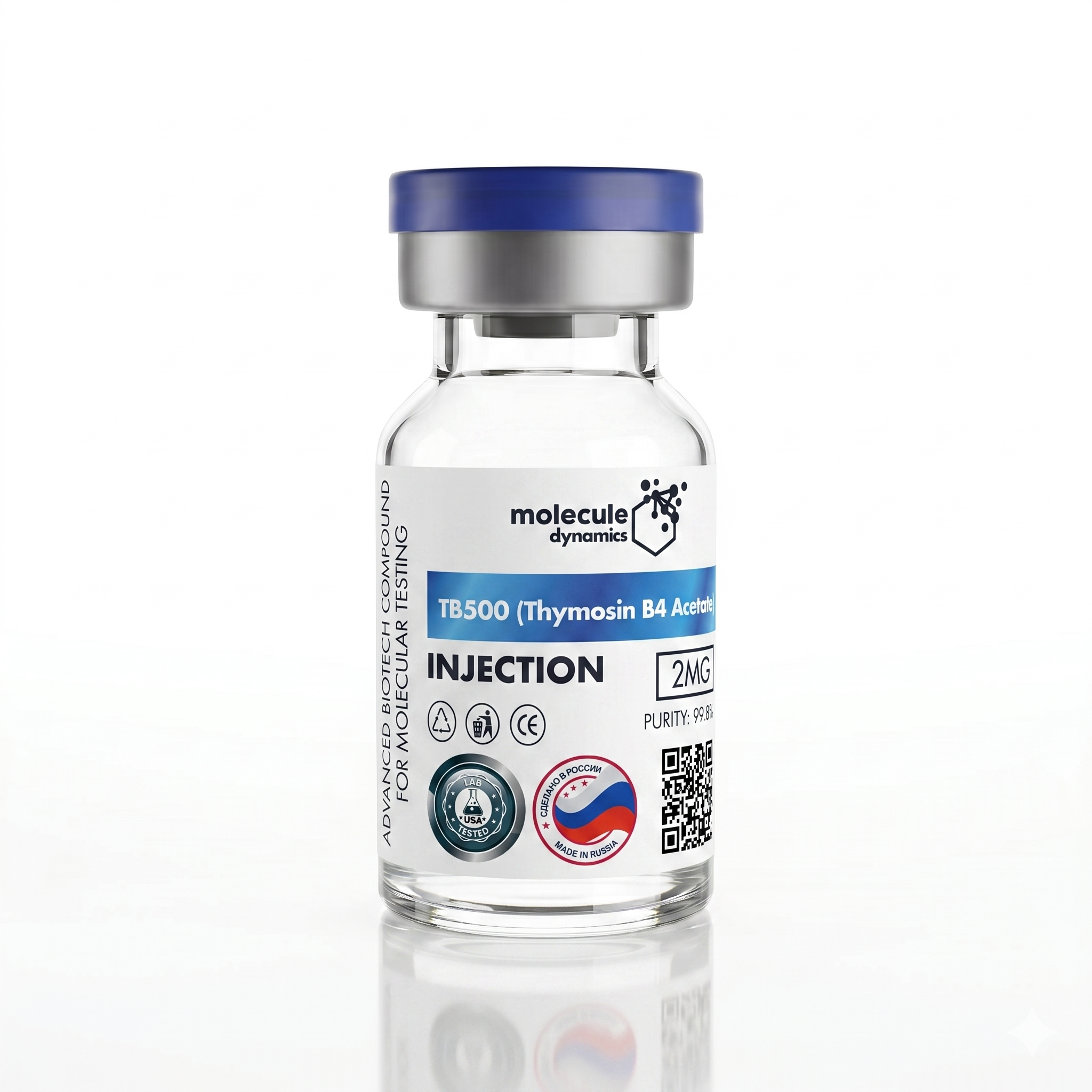 TB500 (Thymosin B4 Acetate) 2mg