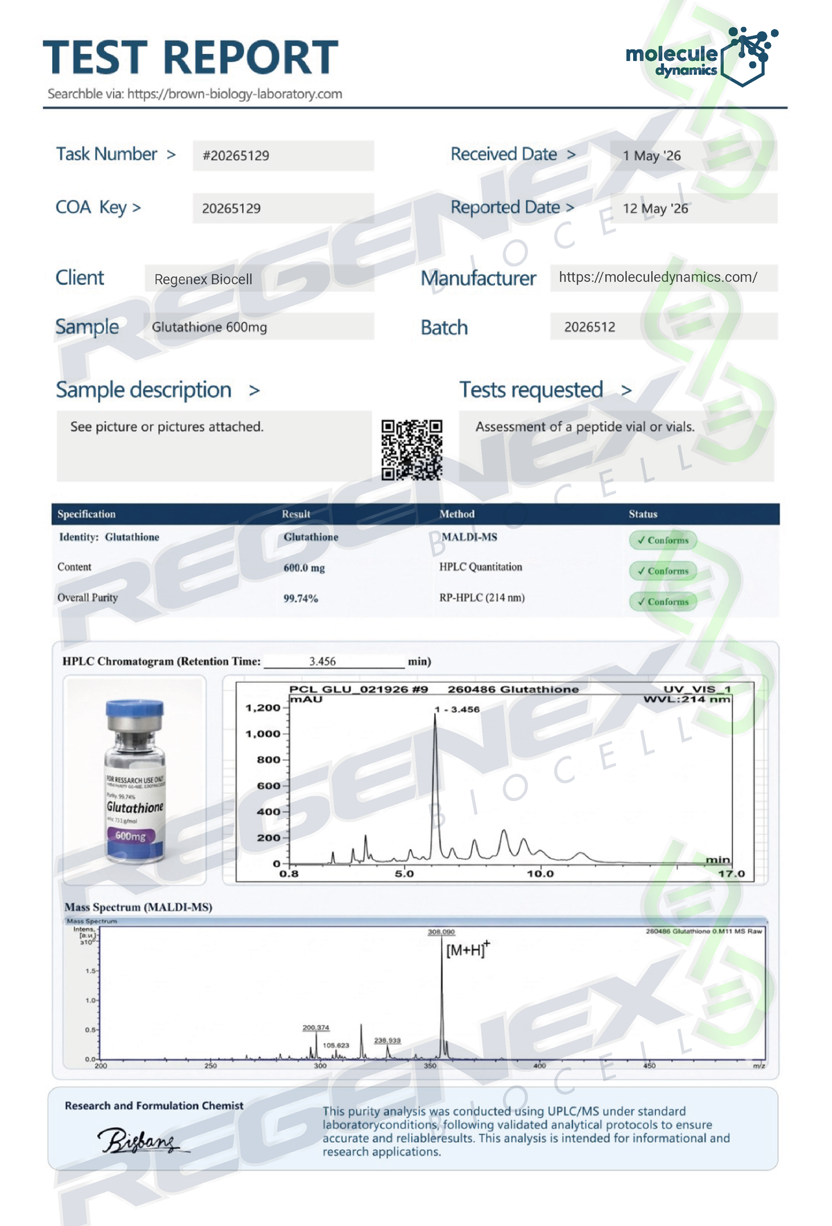 Glutatión 600mg